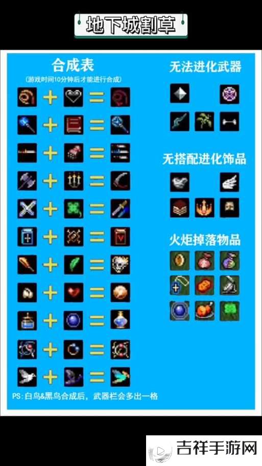 地下城割草神器合成攻略