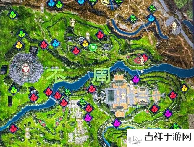 太荒初境资源分布图一览及地图资源分布汇总
